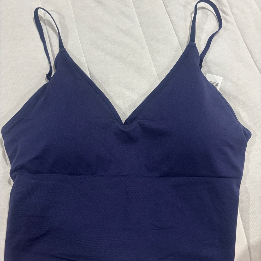 Charlotte Russe Navy Tank Top